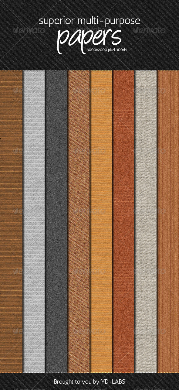 Superior Multi Purpose Papers Pack - Patterns Backgrounds