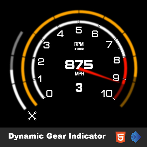 Dynamic Gear Indicator by freelancertajulrasel CodeCanyon