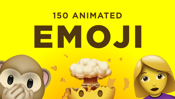 Emoji Video Displays template preview