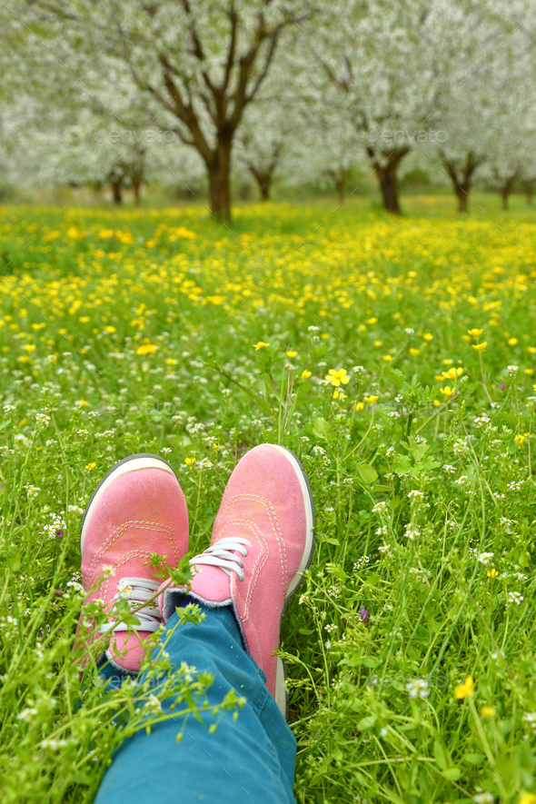 green fields shoes