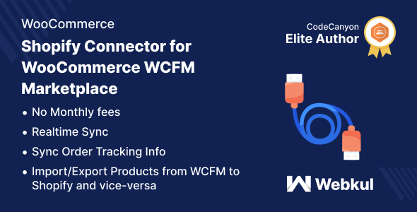 WooCommerce WCFM Marketplace Shopify Connector