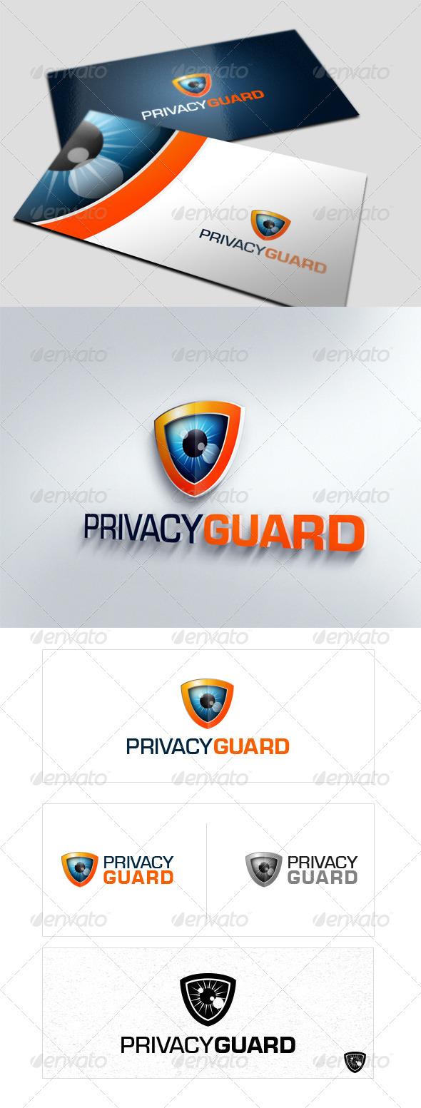 Privacy Guard - Crests Logo Templates