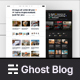 Genelia - Multipurpose Ghost Blog Theme