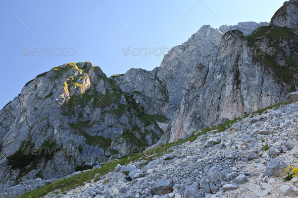 mountain slope - Stock Photo - Images