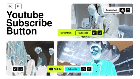 Subscribe Button Youtube - Premiere Pro