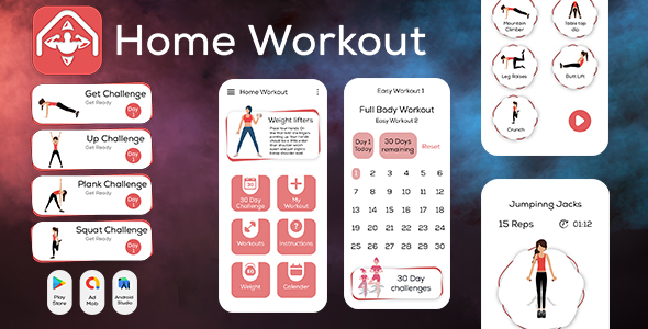 Home Workout Pro for Healthy - No Equipment - Fitness Coach Pro - Fit Your Body