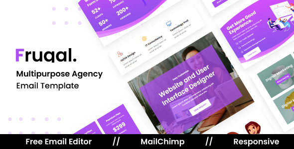 [DOWNLOAD]Fruqal Agency - Multipurpose Responsive Email Template