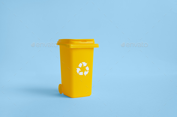 Container for paper recycling
