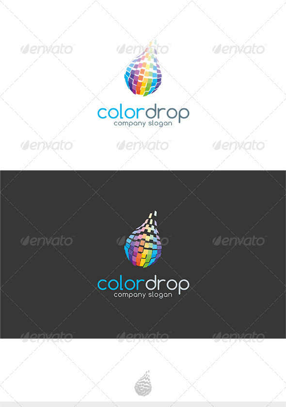 Color Drop Logo - Symbols Logo Templates