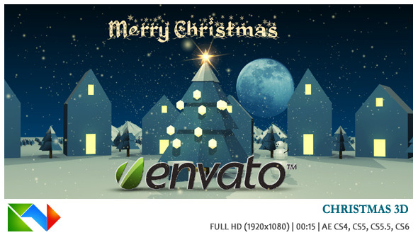 Christmas 3D - VideoHive 3627371