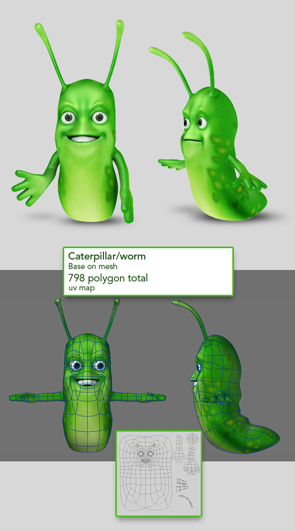 Caterpillar base on - 3Docean 3627570