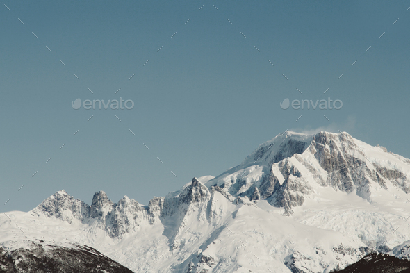 Montañas nevadas de Chile - Stock Photo - Images