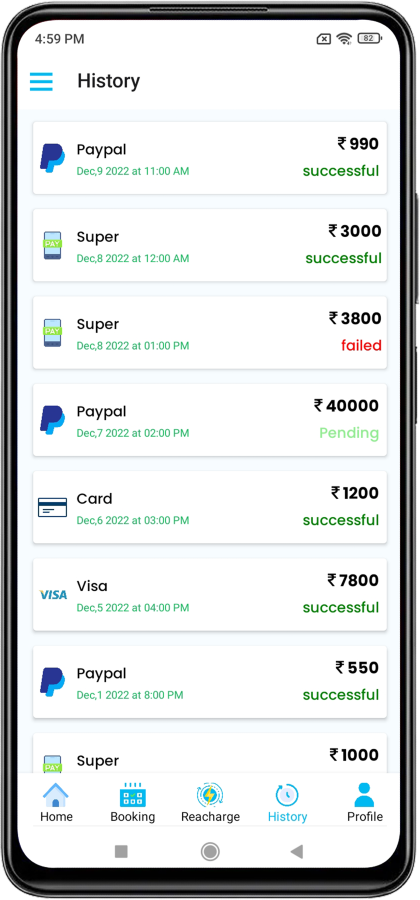 Super App - Ticket Booking | Bill Pay | Recharge | Payment Transfer ...