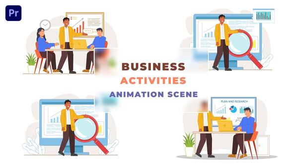 Business Planning Activities Animation