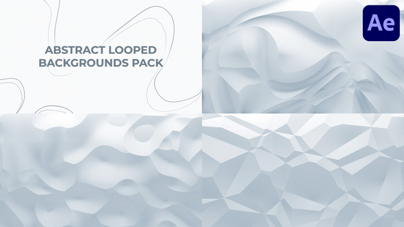 Abstract Looped Backgrounds Pack for After Effects