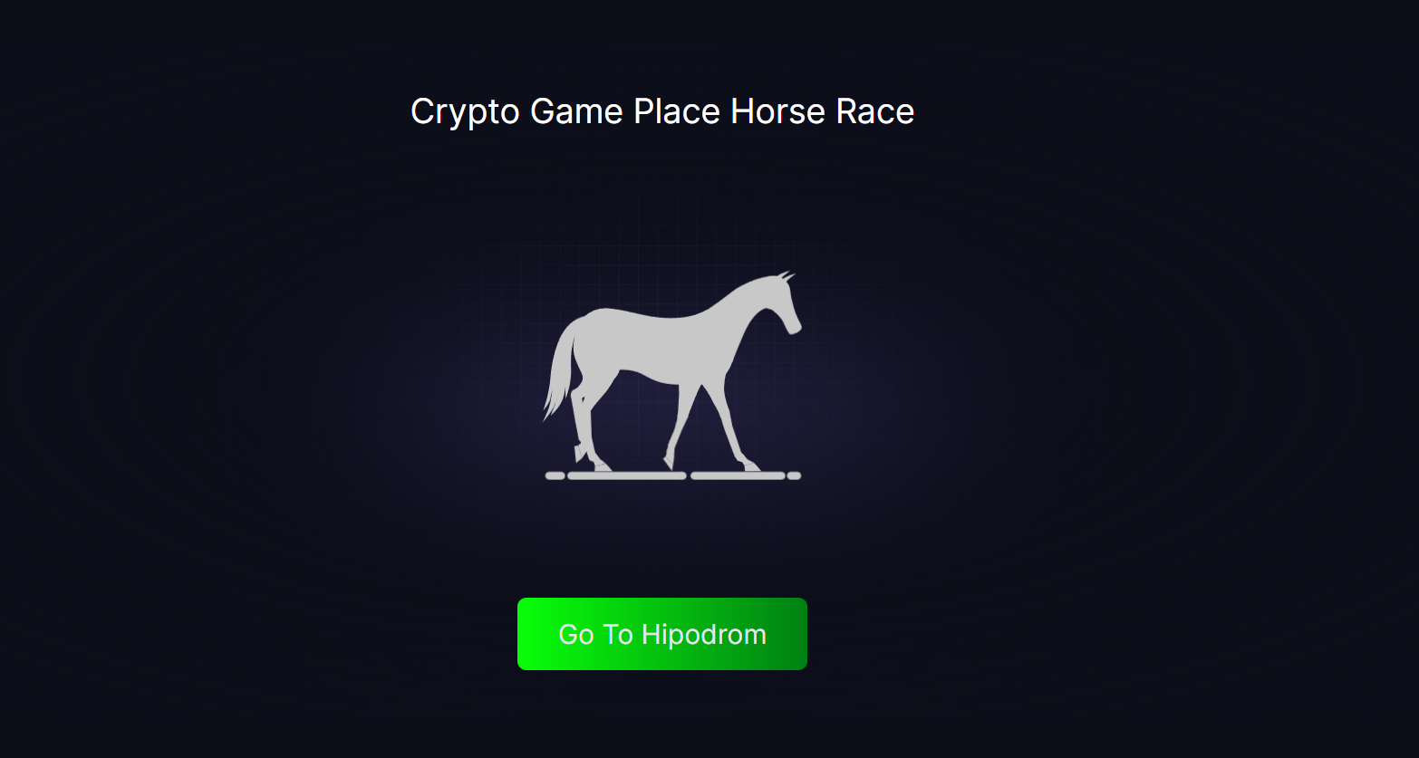 Horse Race Game Cryptocurrency by CryptoGamePlace CodeCanyon