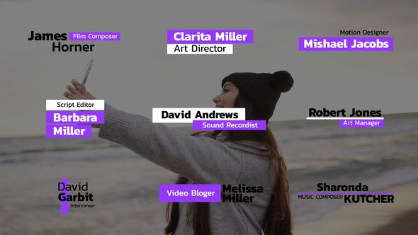 Lower Thirds | After Effects Elements template preview