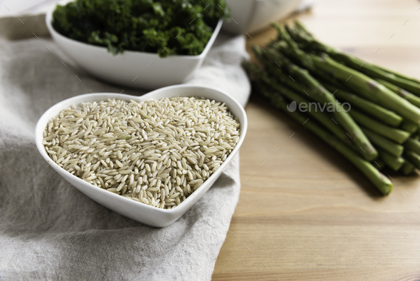 Healthy Brown Rice - Stock Photo - Images