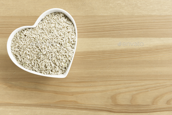 Heart Healthy Brown Rice - Stock Photo - Images