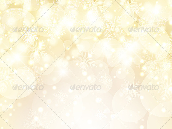 Christmas Snowflake Background - Christmas Seasons/Holidays