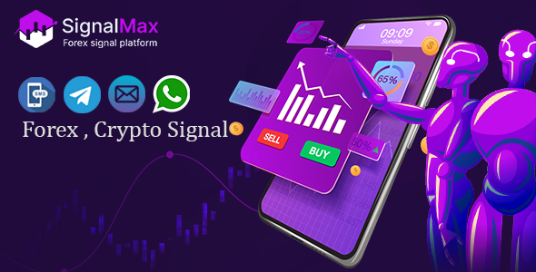 SignalMax - Forex , Crypto Signal Notifier Subscription based  Platform