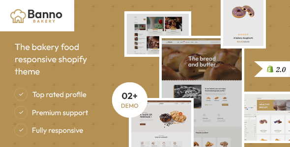 Banno – The Food & Bakery eCommerce Shopify Theme