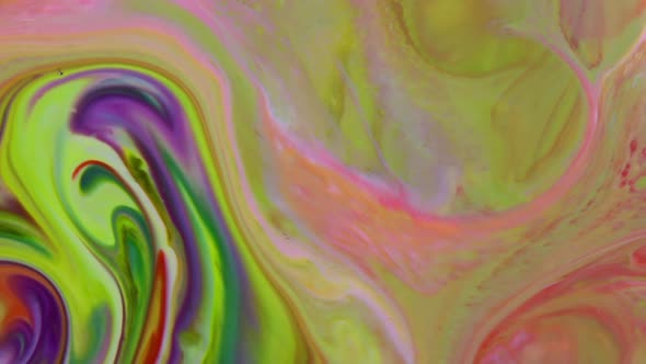 Abstract Colorful Fluid Paint Background 40