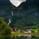 The Botnafossen waterfall near Vik in Norway - PhotoDune Item for Sale