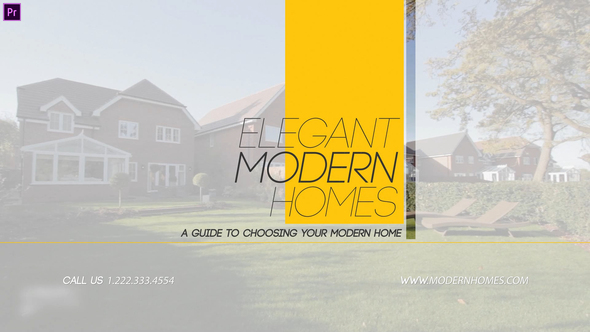 Modern Homes Tv Spot 03 Premiere Pro