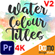 Water Colour Titles -V2 Premiere Pro - VideoHive Item for Sale
