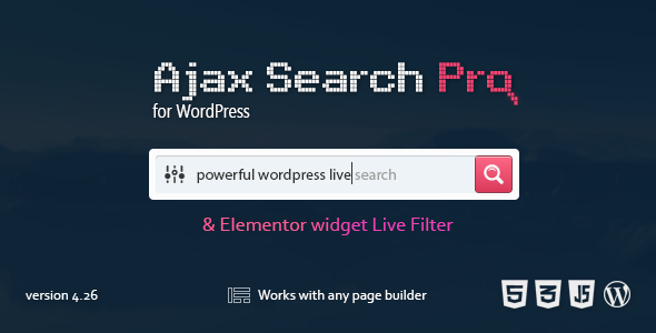 Ajax Search Pro - Live WordPress Search & Filter Plugin