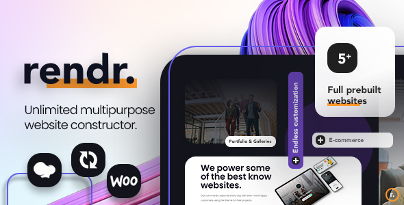 Rendr – Modern Multipurpose WordPress Theme