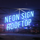 Neon Rooftop Logo Reveal - VideoHive Item for Sale