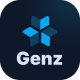 Genz – Creative Personal Blog / Portfolio Elementor WordPress Theme