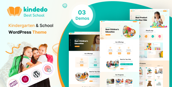 Kindedo - Kindergarten & School WordPress Theme