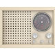 Wooden retro radio on white background - PhotoDune Item for Sale