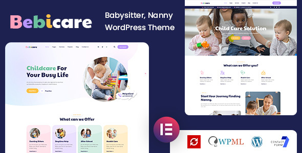 Bebicare v. –  Babysitter WordPress Theme