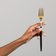 Black female hand showing fork - PhotoDune Item for Sale