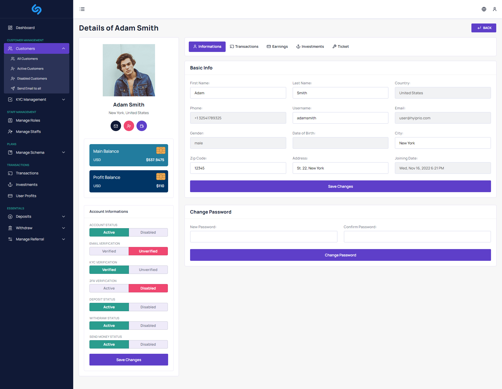 Hyip Rio - Advanced Hyip Investment Scheme With Ranking System by tdevs