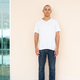Portrait of handsome bald man wearing t-shirt - PhotoDune Item for Sale