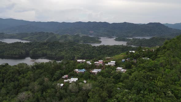Aerial View of the New Zealand Fjords alt