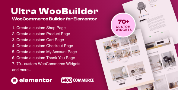 Ultra WooBuilder  WooCommerce Builder for Elementor