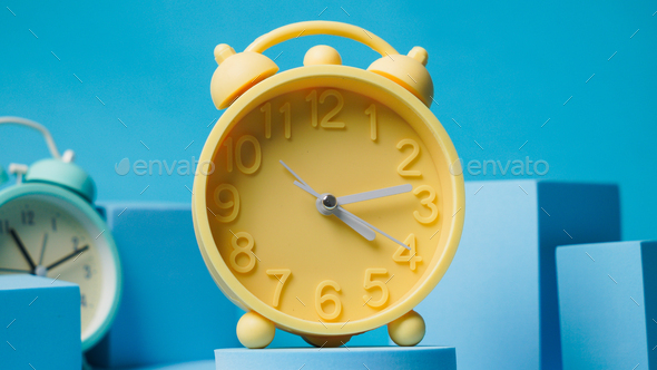 The dawn of a new season: Vintage alarm clock signals the start of spring with a reminder to spring