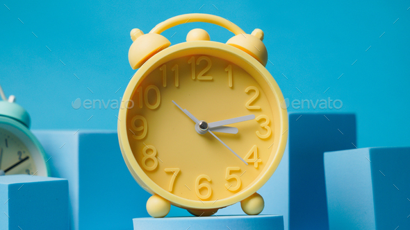 Time for a fresh start: Vintage alarm clock celebrates the arrival of spring with a message to sprin
