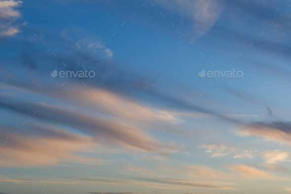sunset sky - Stock Photo - Images
