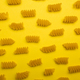 Pasta and pasta on a yellow background. Macro shot of macaroni on a yellow background. Gluten produc - PhotoDune Item for Sale