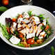 Fresh salad with chicken, tomatoes, herbs and feta cheese. Healthy food - PhotoDune Item for Sale