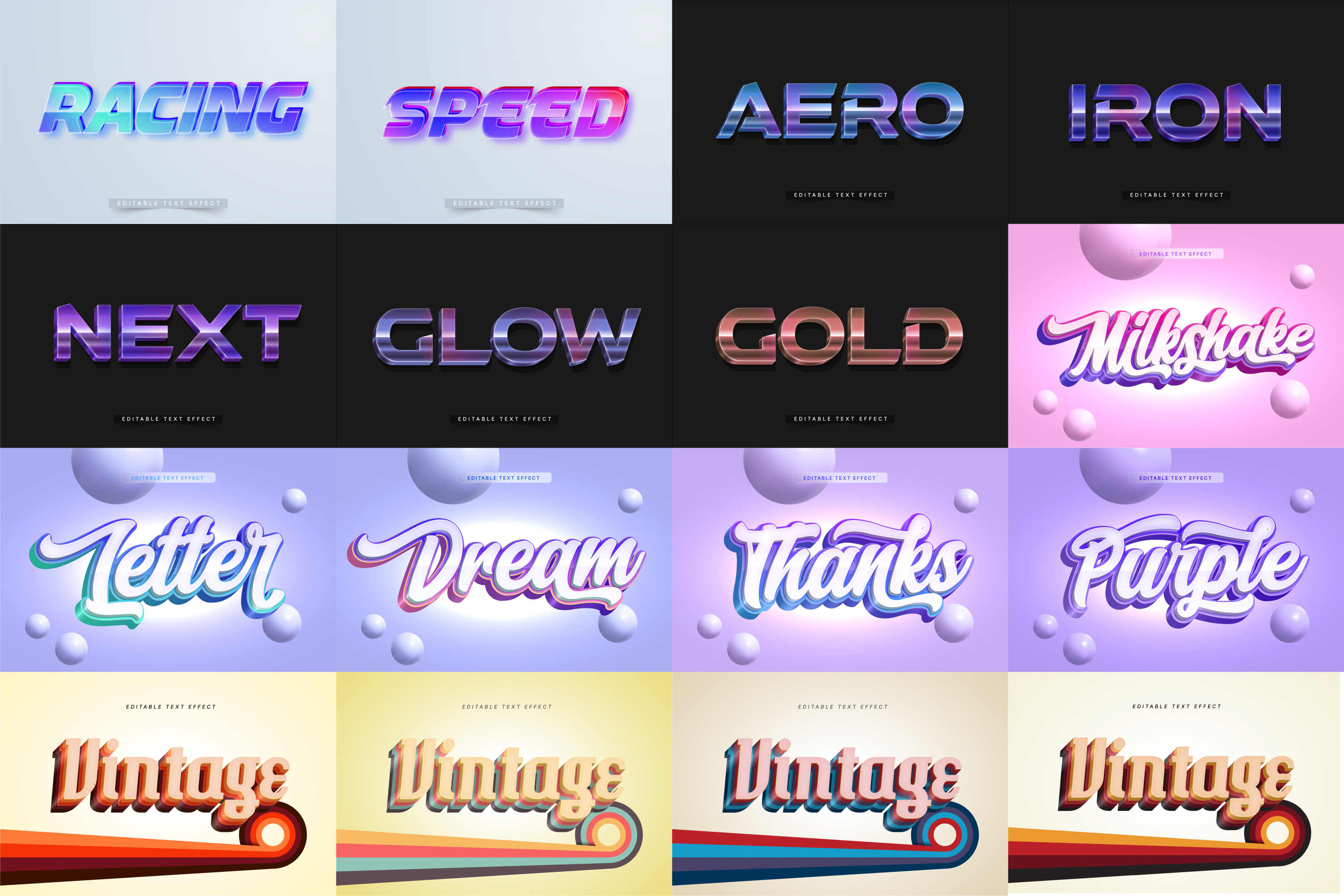 50 Text Effects For Graphic Design Projects Add Ons Graphicriver 50 Text Effects For Graphic Design Projects Add Ons Graphicriver