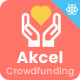 Akcel - React Crowdfunding & Charity Template