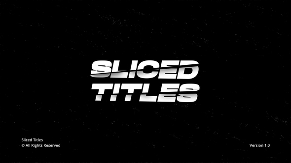 Sliced Titles | AE